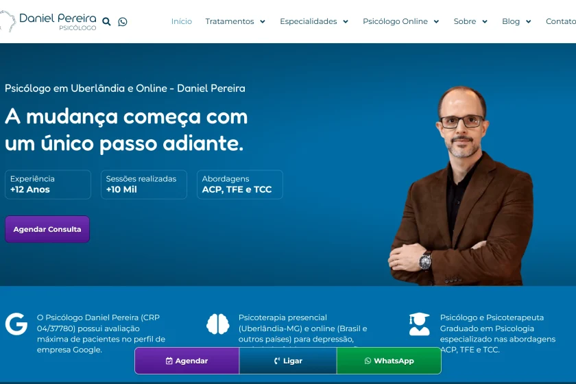 Psicólogo Daniel Pereira